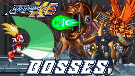 megaman x6 bosses|Zero's Bosses .